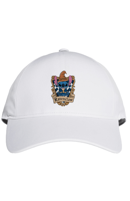 Cap with prints Stich Ravenclaw. Faculty, franchise, harry potter, hogwarts, ravenclaw, stich. 2070702