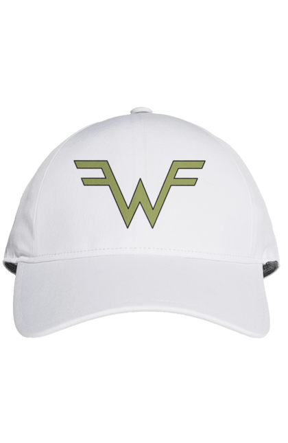 Cap with prints Weezer. Alternative rock, group, indie rock, music, pop rock, power pop, rock, weezer. 2070702