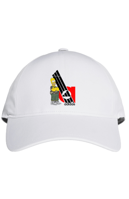 Cap with prints Adidas Homer. Adidas, animated series, homer, simpson, tv series. 2070702