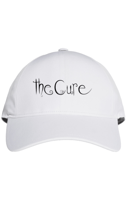 Cap with prints The Cure. Alternative rock, cure, dream pop, gothic rock, group, kiss me, music, new wave, post-punk, rock. 2070702