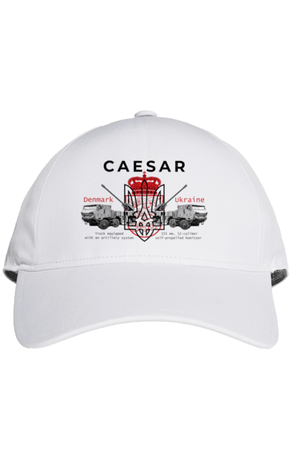 Кепка з принтом "Caesar". Caesar, himars, залужний, зброя. 2070702