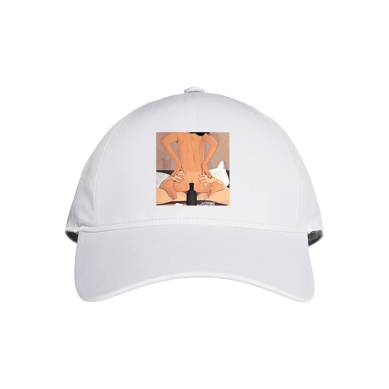 Голая Девушка, Бутылка И Сигареты