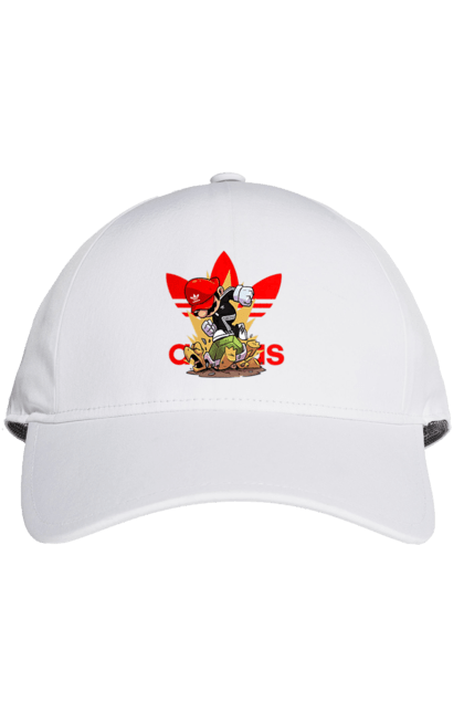 Cap with prints Adidas Mario. Adidas, character, game, mario, mario bros, nintendo, super mario bros. 2070702