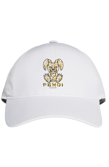 Кепка з принтом "Fendi". Fendi, бренд, будинок моди, заєць, італія, люкс, мода, одяг, сумка, фенді. 2070702