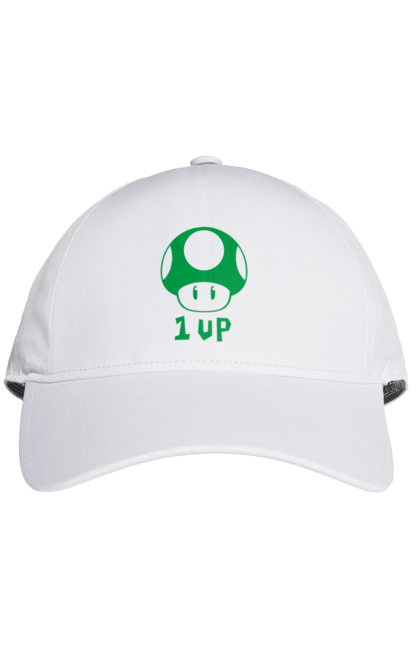 Cap with prints 1UP Mario. Character, game, mario, mario bros, nintendo. 2070702