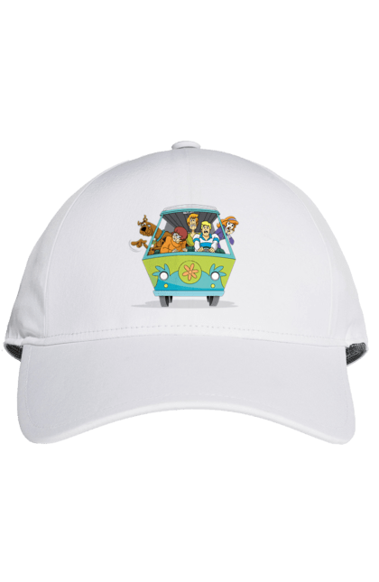 Кепка з принтом "Скубі Ду, Машина". Авто, мультик, скубі ду, собака. 2070702