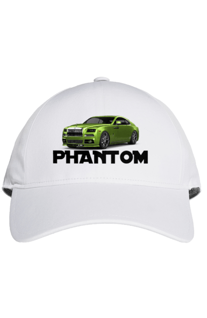 Кепка з принтом "Ролс ройс". Авто, автомобіль, люкс клас, ролс ройс, седан, фантом. 2070702