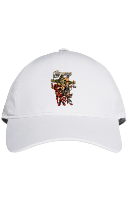 Cap with prints Nintendo heroes. Animal crossing, donkey kong, game characters, kirby, legend of zelda, luigi, mario, nintendo, pokemon, princess stove. 2070702