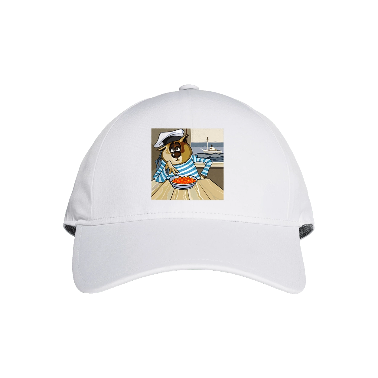 Cat Sailor, On The Ship Eats Red Caviar