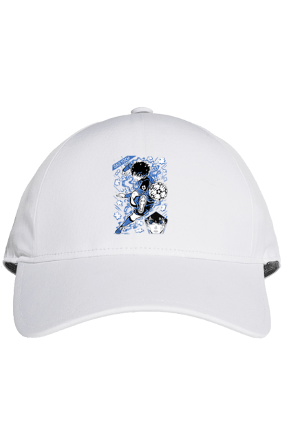 Cap with prints Blue Lock Isagi Yoichi. Anime, blue lock, blue prison, manga, sport, sports anime, yoichi isagi. 2070702