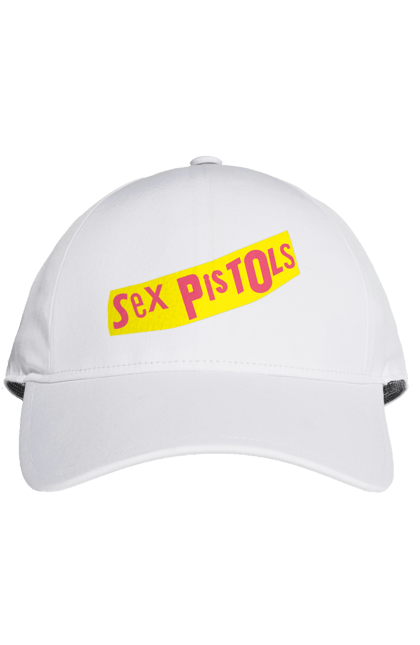 Кепка с принтом Sex Pistols. Sex pistols, группа, музыка, панк, панк-революция, панк-рок, рок. 2070702