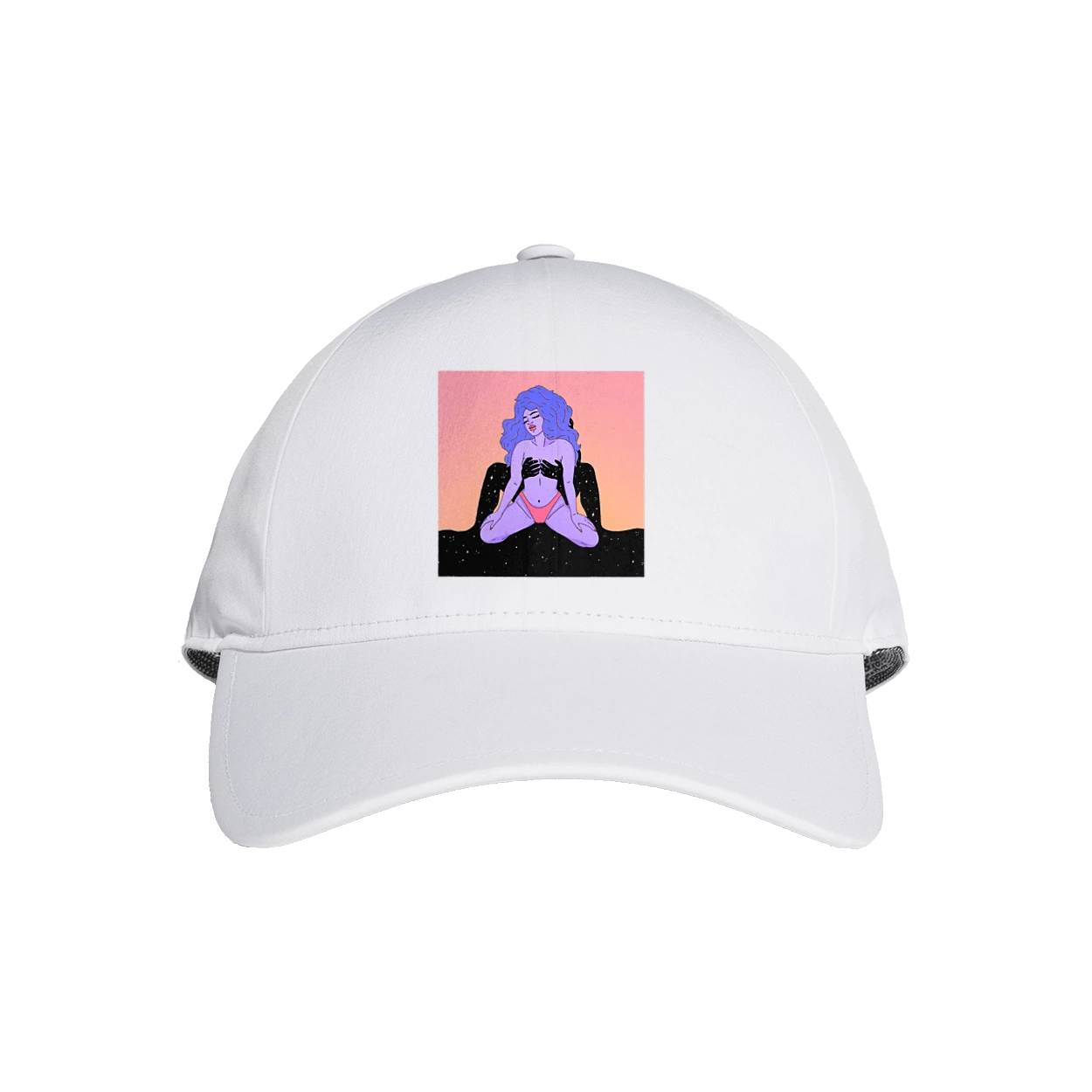 Фіолетова Дівчина В Трусиках