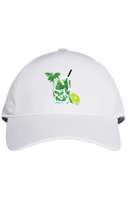 Кепка з принтом "Напій Мохіто І Лимон". Лимон, мохіто, напій. 2070702