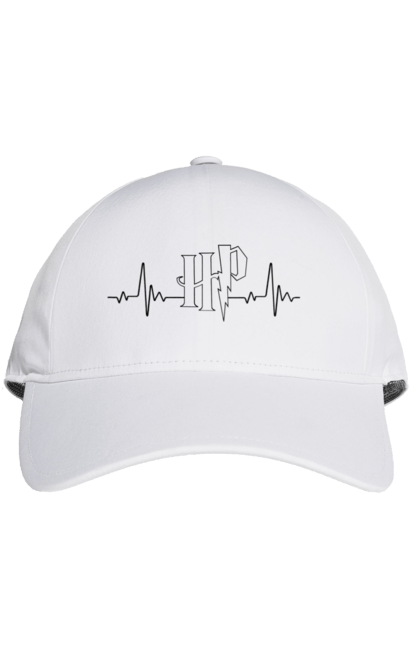 Cap with prints Harry Potter. Book, deathly hallows, faculties, harry potter, hogwarts, movie. 2070702