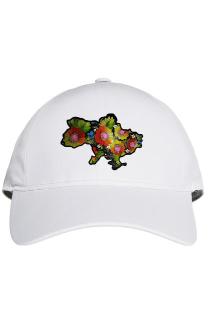 Cap with prints Spravzhnya Ukraine. Barvie, beauty, colors, kviti, leafing through, mood, petals, spravzhnya ukraine. 2070702