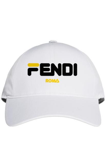 Кепка з принтом "Fendi". Fendi, lvmh, бренд, будинок моди, італія, люкс, мода, одяг, сумка, фенді. 2070702