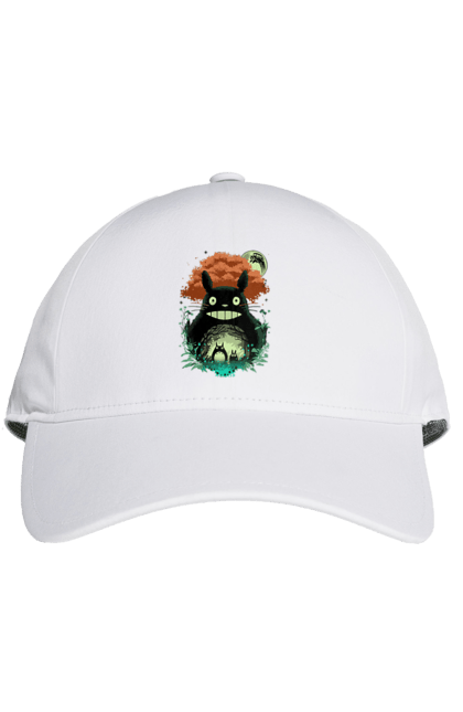 Cap with prints Totoro. Adventures, anime, comedy drama, fantasy, film, my neighbor totoro, tv series. 2070702