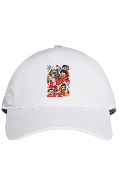 Cap with prints One Piece Luffy. Anime, luffy, manga, monkey de luffy, one piece, pirates. 2070702