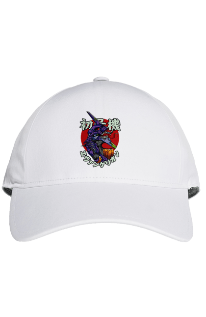 Cap with prints Evangelion. Angel, anime, eva 01, evangelion, manga, neon genesis evangelion, shinji. 2070702