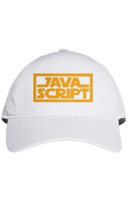 Кепка з принтом "Джава скрипт". Айті, айтішник, джава скрипт, для айтішника, для програміста, подарунок айтішнику, подарунок програмісту, програміст, розробник, ява скрипт. 2070702