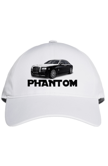 Кепка з принтом "Ролс ройс". Авто, автомобіль, люкс клас, ролс ройс, седан, фантом. 2070702
