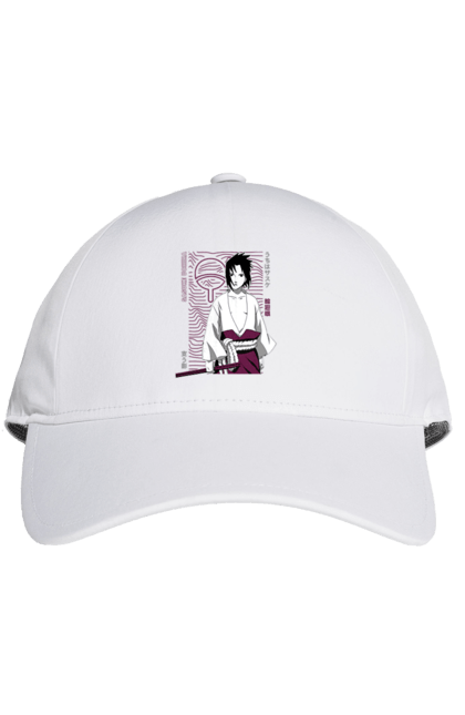 Cap with prints Naruto Sasuke Uchiha. Anime, manga, naruto, sasuke, sasuke uchiha, team 7, team number 7, uchiha. 2070702