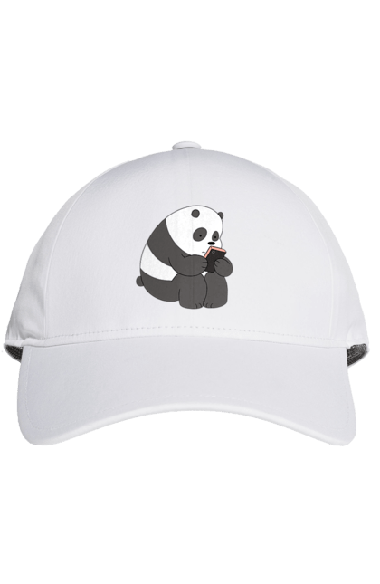 Кепка з принтом "Панда". Panda, медведь, мишка, панда. futbolka.stylus.ua