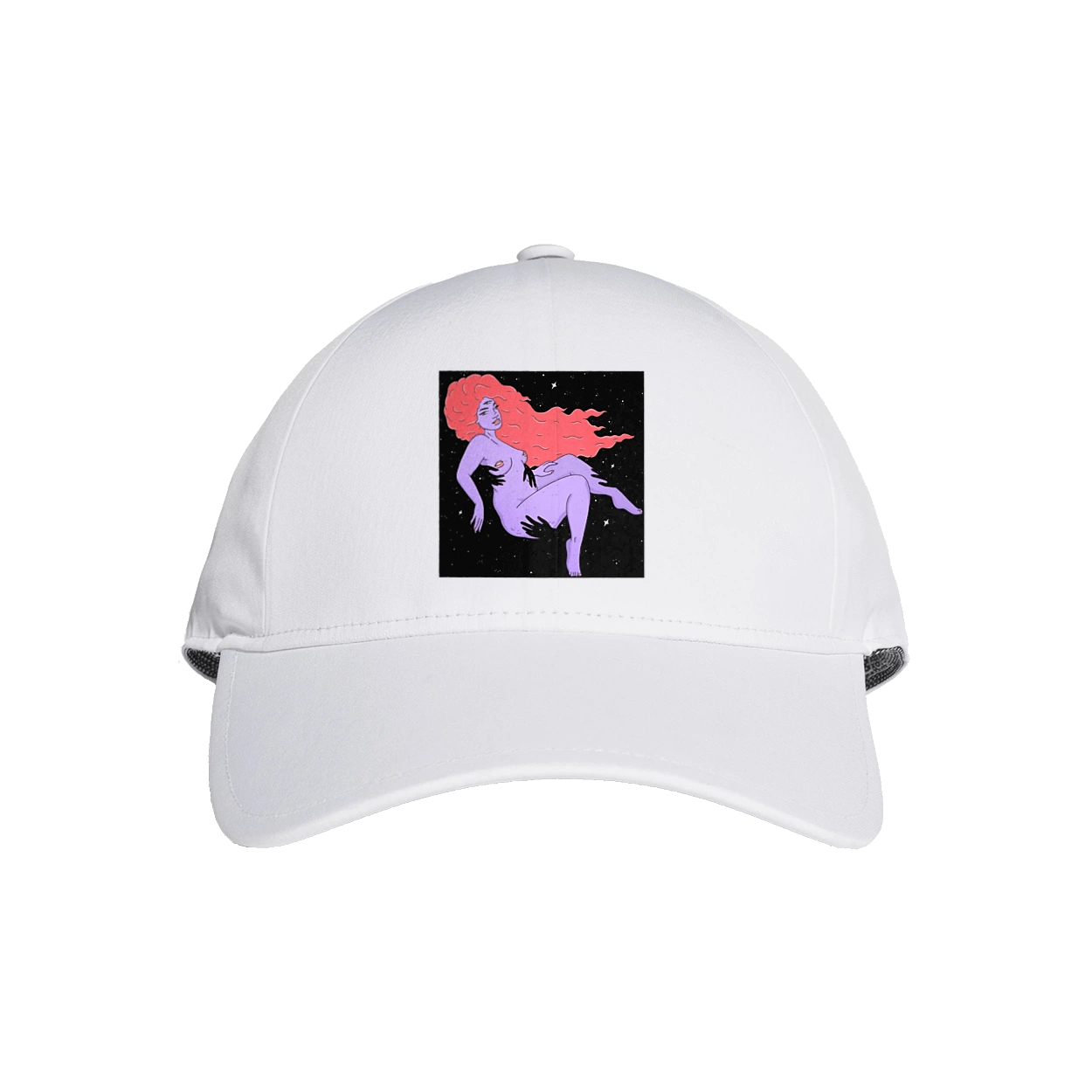 Фіолетова Дівчина В Чорній Дирі