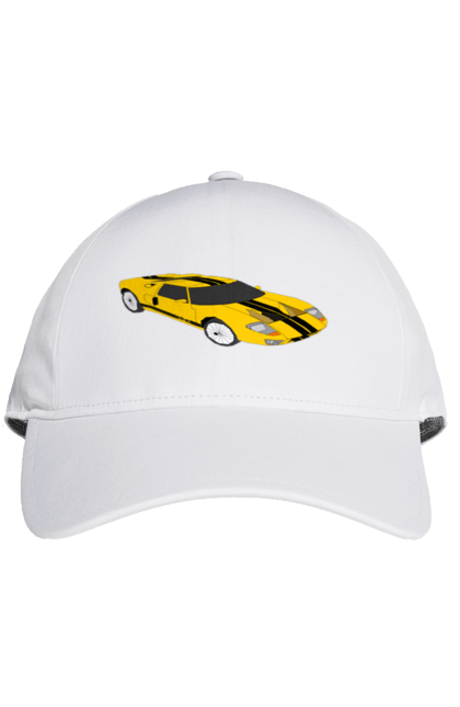Кепка з принтом "Авто". Авто, гонки, дом, скорость, спорткар. 2070702