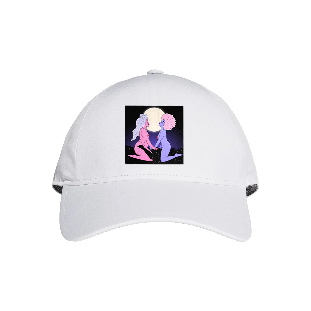 Two Aliens And The Moon