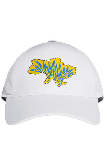 Кепка з принтом "Україна". Зерно, мапа, патріотичне зображення, пщениця, україна, українська тематика. 2070702