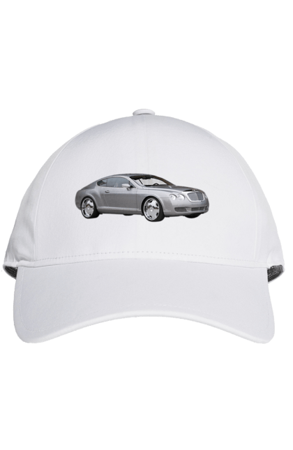 Кепка з принтом "Авто". Авто, автомобиль, дорогий автомобіль, сірий автомобіль, стильний автомобіль. 2070702