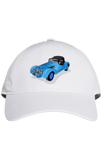 Кепка з принтом "Автомобіль". Авто, автомобиль, класика, старовинна машина, старовинний. 2070702