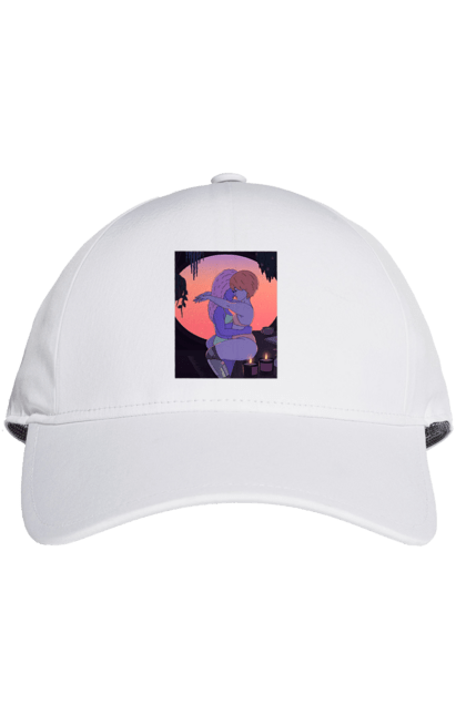 Кепка з принтом "Фіолетові Дівчата Обіймаються". Захід, обійми. 2070702