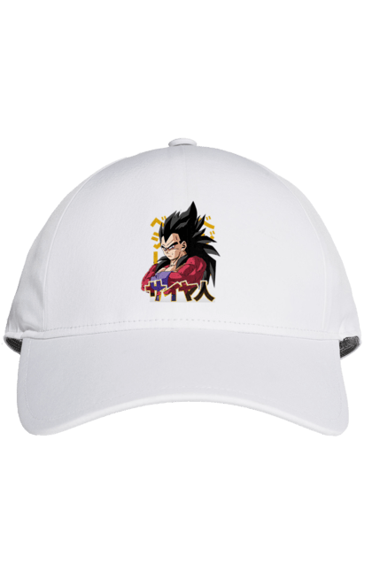 Cap with prints Dragon Ball Vegeta. Anime, dragon ball, goku, manga, tv series, vegeta. 2070702