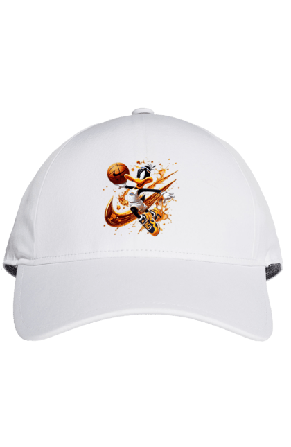 Cap with prints Daffy Duck Nike. Cartoon, character, daffy duck, duck, looney tunes, merrie melodies, nike, warner brothers. 2070702