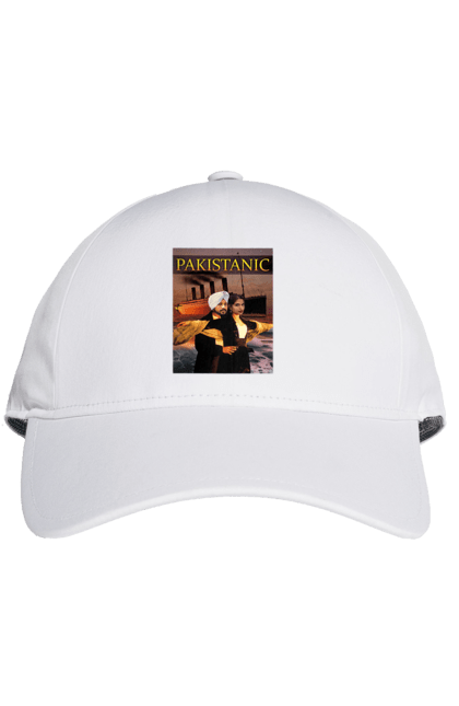 Кепка з принтом "Pakistanic". Гумор, кіно, креативні, пакістан, приколи, прикольні, смішні, титанік, тренди, фільми. 2070702