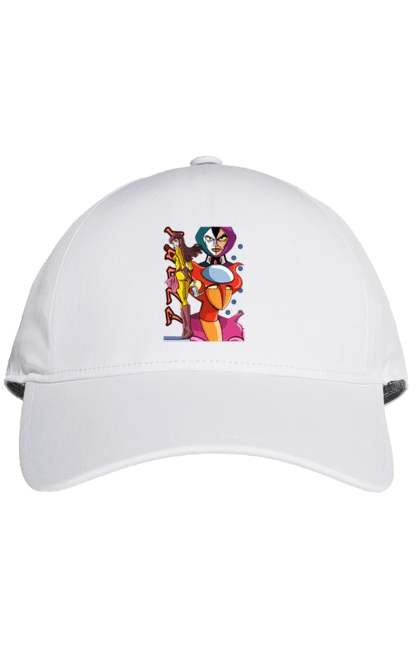 Cap with prints Mazinger Z Aphrodite. Anime, aphrodite, manga, mazinger z, mecha, robots. 2070702