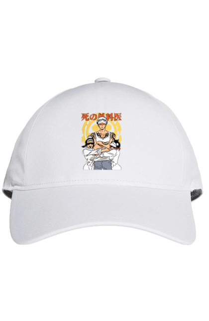 Cap with prints One Piece Trafalgar Law. Anime, manga, one piece, straw hat pirates, trafalgar law. 2070702