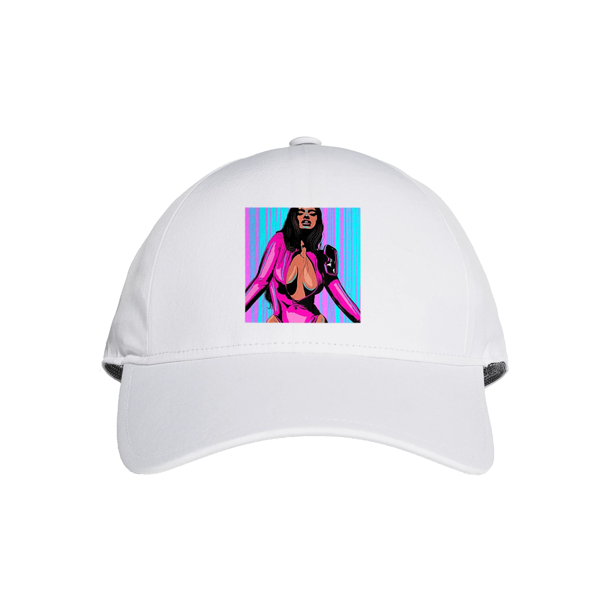 Girl With Deep Neckline