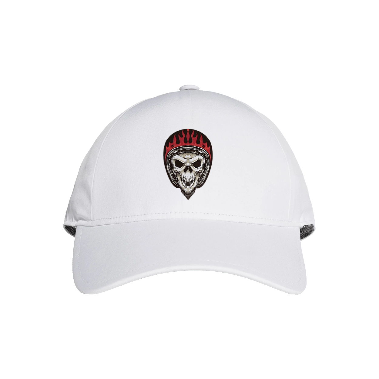 Череп в мотошоломі