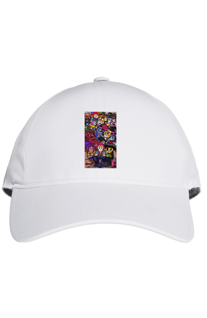 Кепка з принтом "Бравл Старс". Brawl stars, бравл старс, все гером, герои, игра. CustomPrint.market