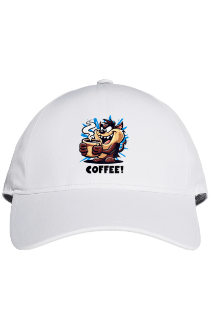 Кепка з принтом "Кава". Для любителів кави, кава, кавоман, прикольна, смішна. futbolka.stylus.ua