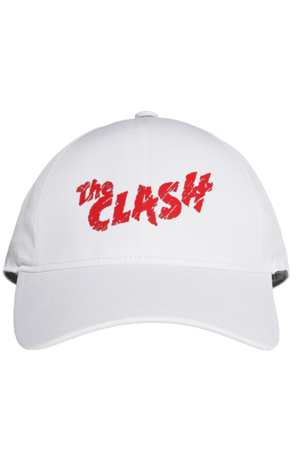 Cap with prints The Clash. Clash, dub, group, music, punk, punk rock, reggae, rock, rock`n`roll. 2070702