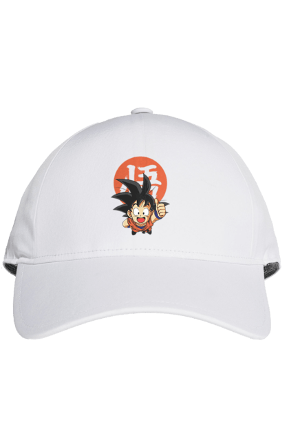 Кепка з принтом "Перли дракона Сон Гоку". Dragon ball, manga, son goku, аніме, гоку, манга, перли дракона, сон гоку. 2070702