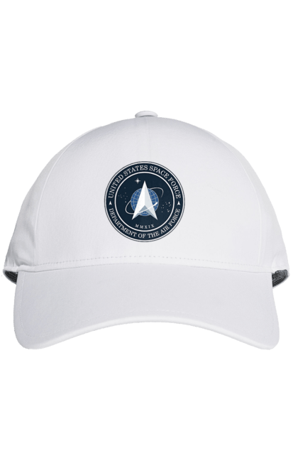 Cap with prints United States Space Force. Emblem, political, politics, space, space force, space travel, united states, ussf. 2070702