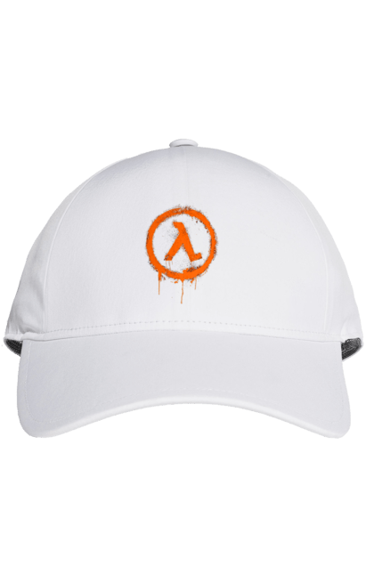 Кепка з принтом "Half Life". Half life, playstation, sega, sierra studios, геймер, гра, етап, комп`ютерна гра, мережева гра, місія, пройшов, рубилово, сюжет. 2070702