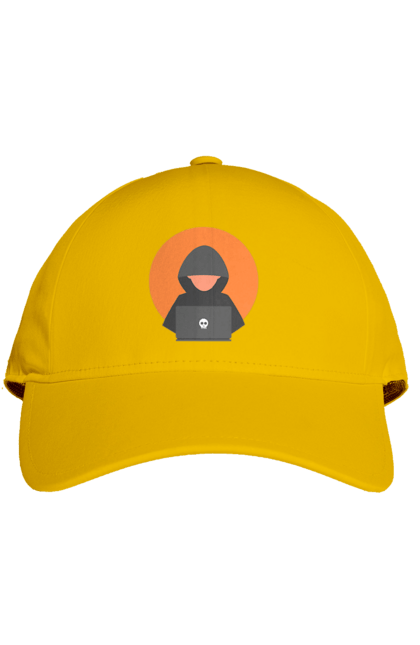 Кепка з принтом "Я програміст". Angular, c, css, html, it, javascript, jquery, php, python, react, svelt, vue, айтишник, айті, гумор, код, кодувати, прогер, програміст, програмісти, ти ж, ти ж програміст, тиж програміст. 2070702