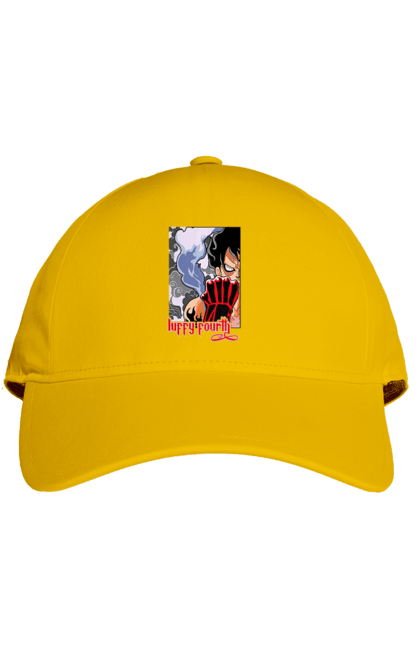 Cap with prints One Piece Luffy. Anime, luffy, manga, monkey de luffy, one piece, pirates. 2070702