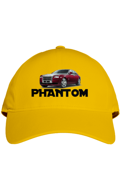 Кепка з принтом "Ролс ройс". Авто, автомобіль, люкс клас, ролс ройс, седан, фантом. 2070702